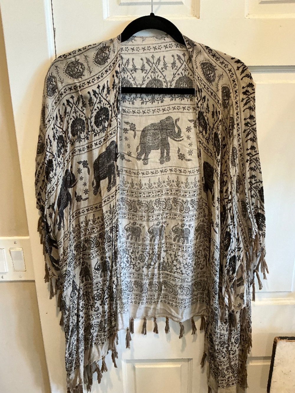 Boho and African vibe kimono! Lightweight! One size fits most